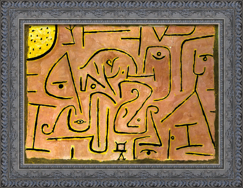 Contemplating – Paul Klee, 1939