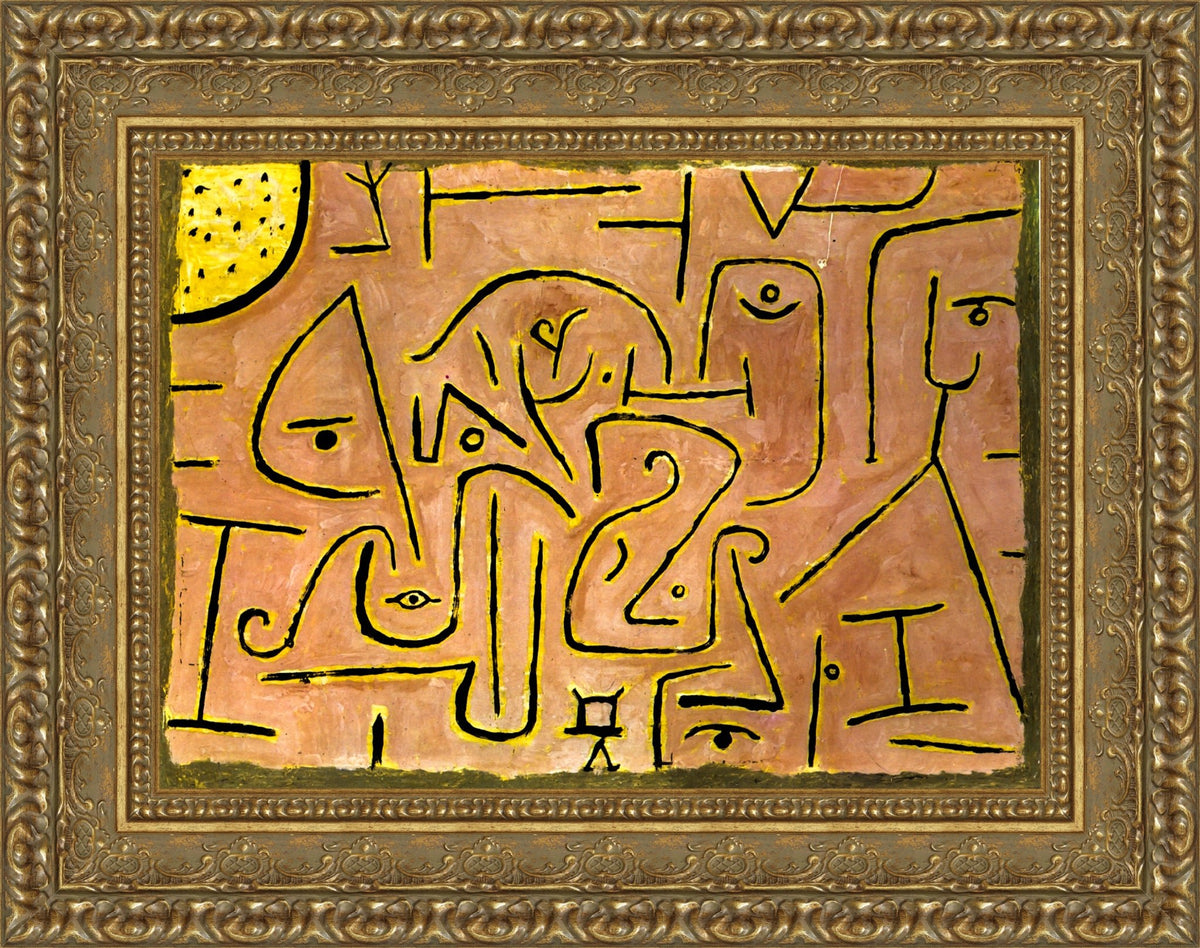 Contemplating – Paul Klee, 1939
