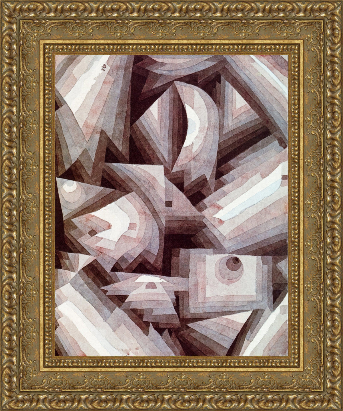 Crystal Graduation – Paul Klee, 1921