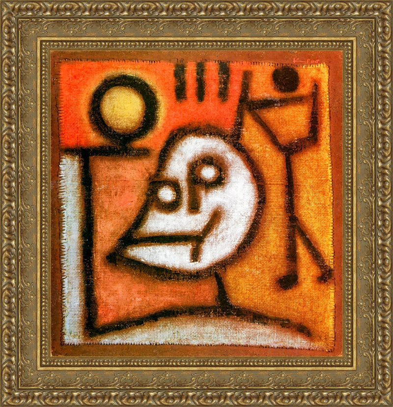 Death and Fire – Paul Klee, 1940