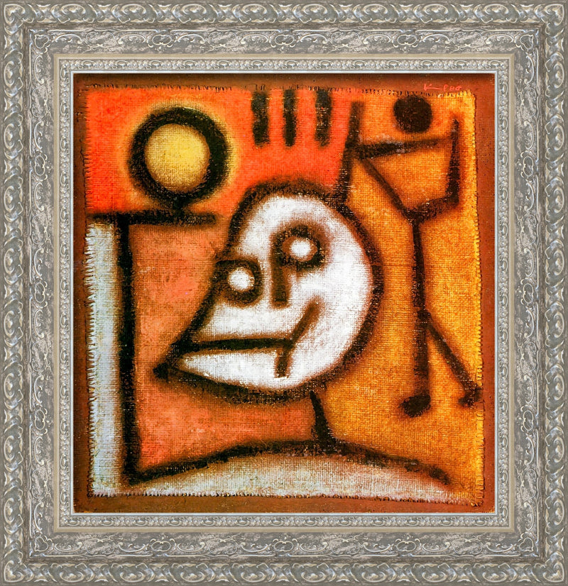 Death and Fire – Paul Klee, 1940