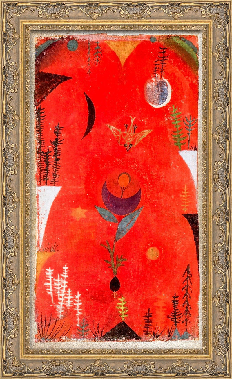 Flower Myth – Paul Klee, 1918