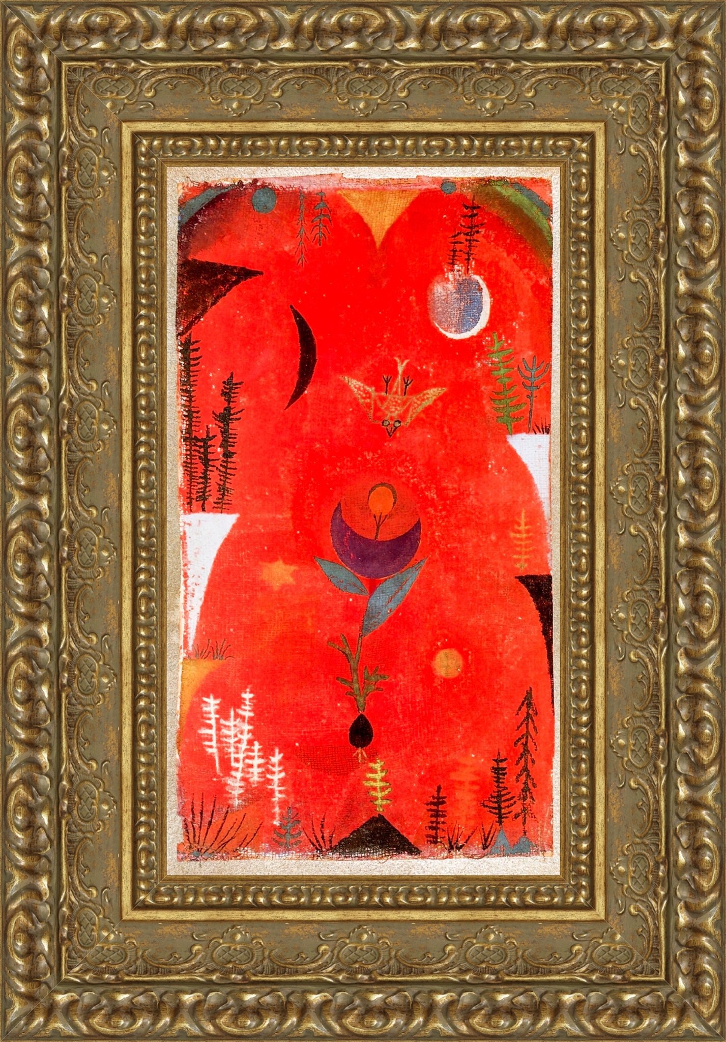 Flower Myth – Paul Klee, 1918