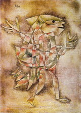 Little Jester in a Trance by Paul Klee — Framed Giclee Canvas Print | Canvas Classics