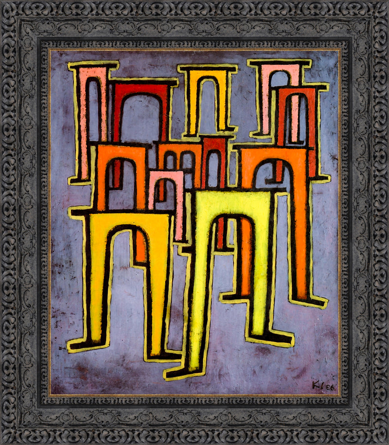 Revolt of the Viaducts – Paul Klee, 1937