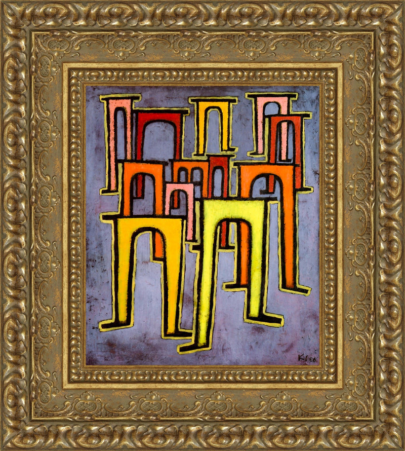 Revolt of the Viaducts – Paul Klee, 1937