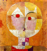 Senecio by Paul Klee — Framed Giclee Canvas Print | Canvas Classics