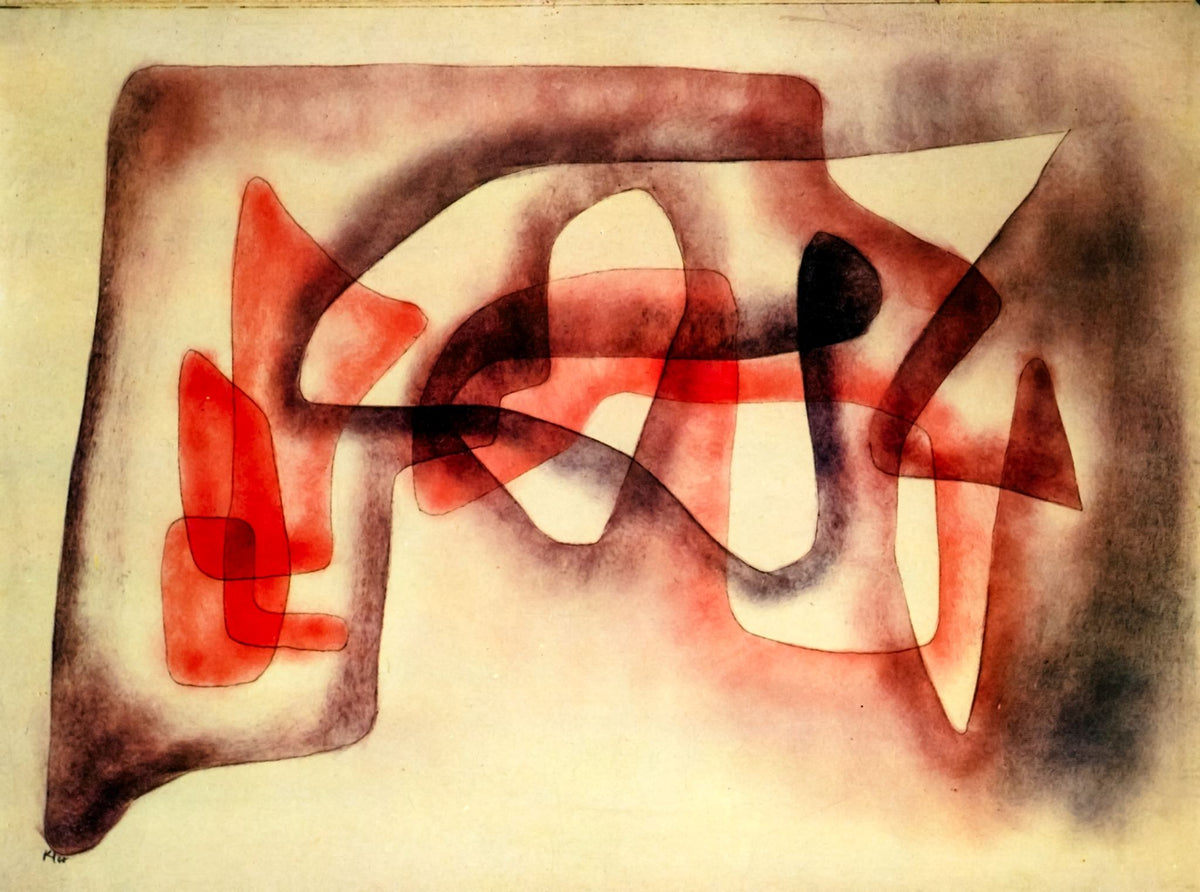 Three Subjects Polyphony – Paul Klee, 1939, framed