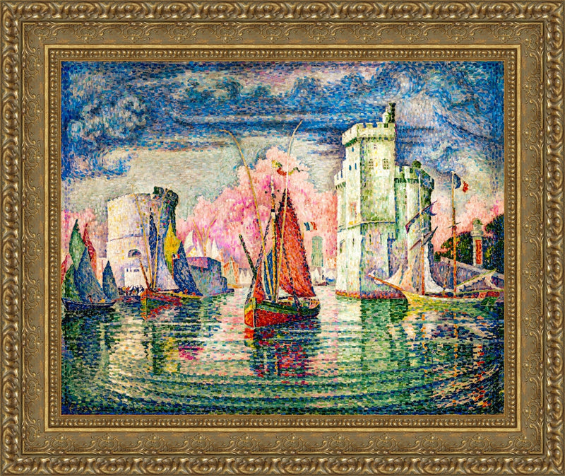 Entrance to the Port of La Rochelle – Paul Signac, 1921