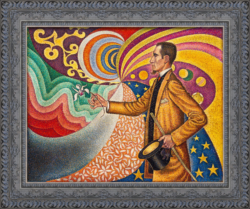 Portrait of Félix Fénéon – Paul Signac, 1890