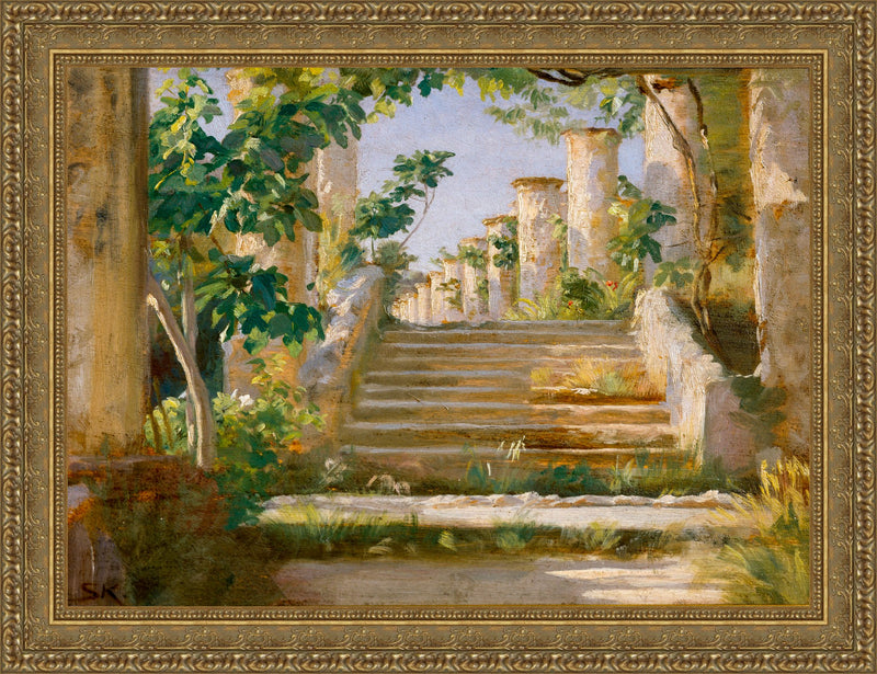 Loggia in Ravello – Peder Severin Kroyer, 1890