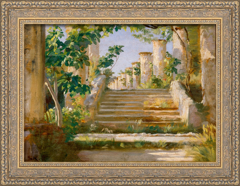 Loggia in Ravello – Peder Severin Kroyer, 1890
