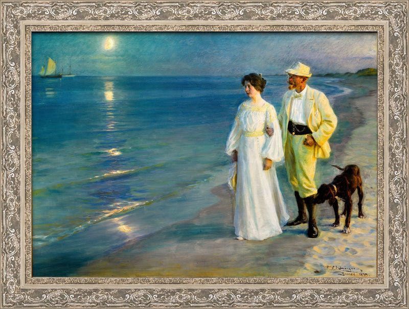 Summer Evening on Skagen Beach – Peder Severin Kroyer, 1899