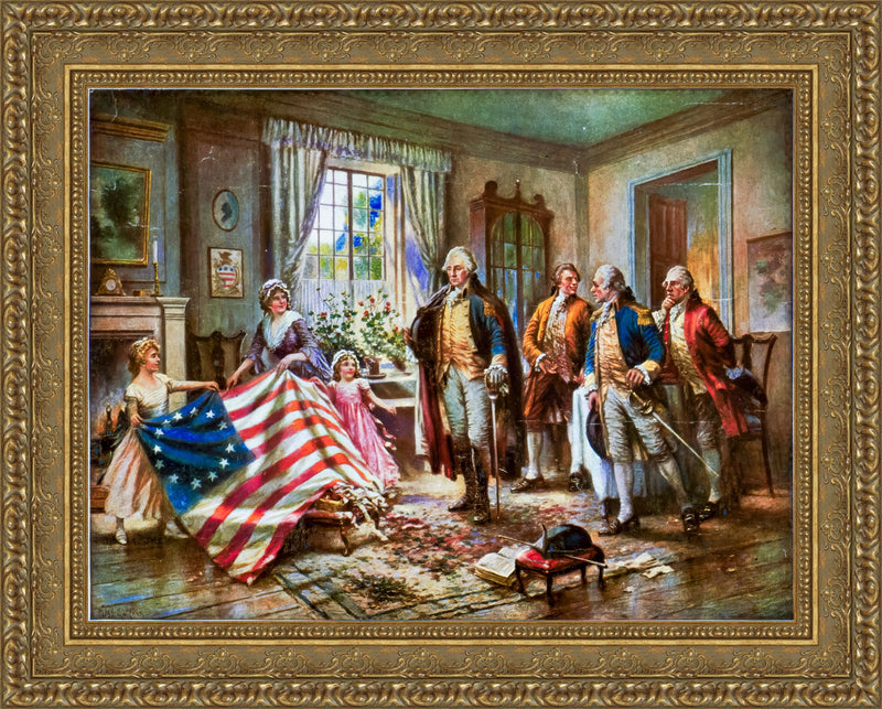 The Birth of Old Glory – Percy Moran, 1917