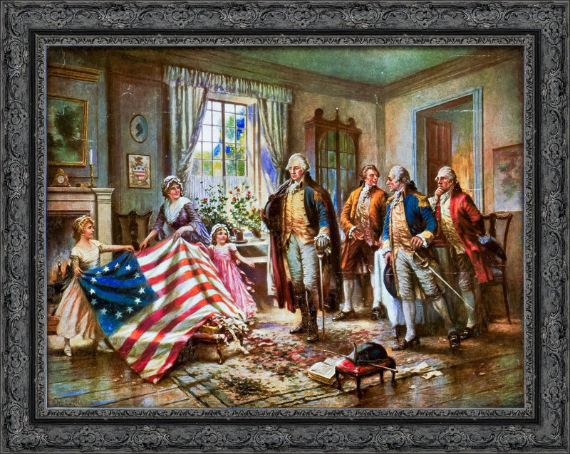The Birth of Old Glory – Percy Moran, 1917