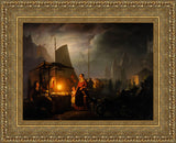 A Market By Candlelight – Petrus van Schendel, 1845