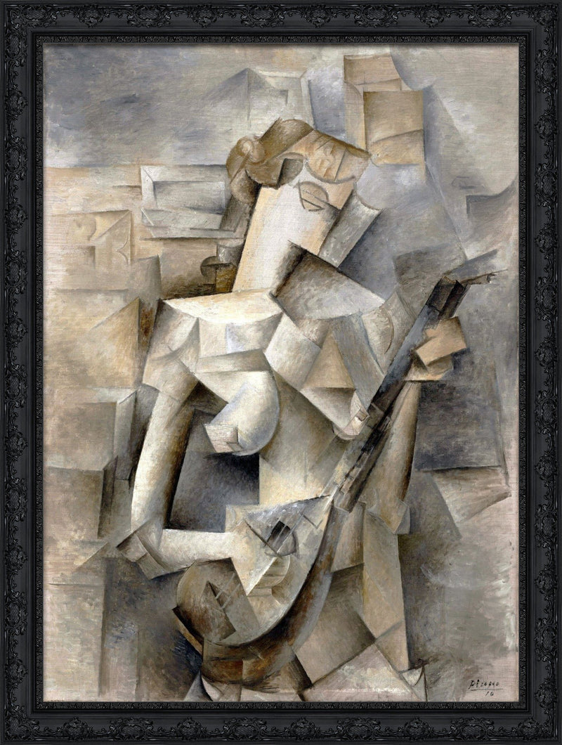 Girl with a Mandolin – Pablo Picasso, 1910