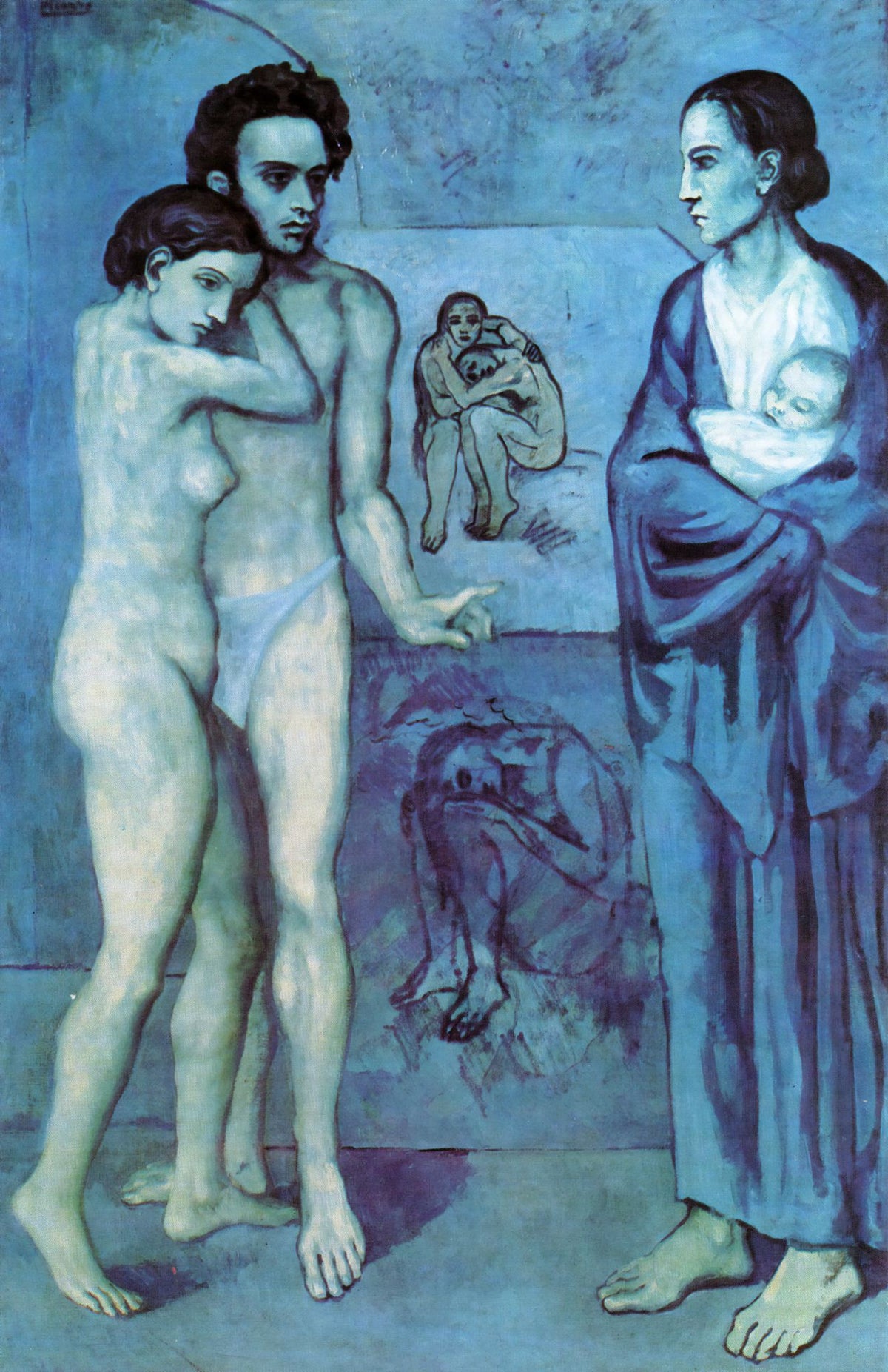 La Vie – Pablo Picasso, 1903, framed