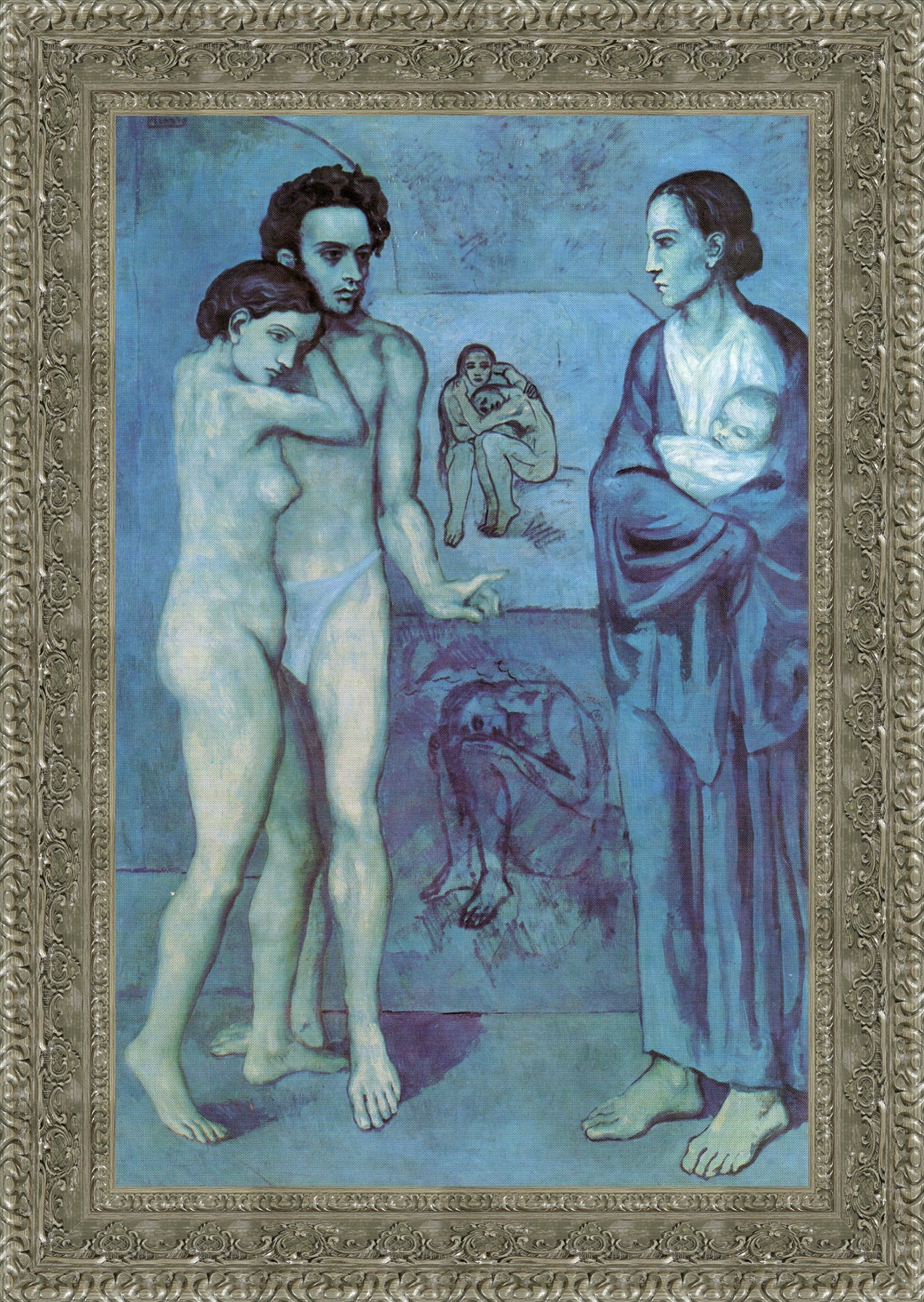 La Vie – Large – Silver Frame by Picasso