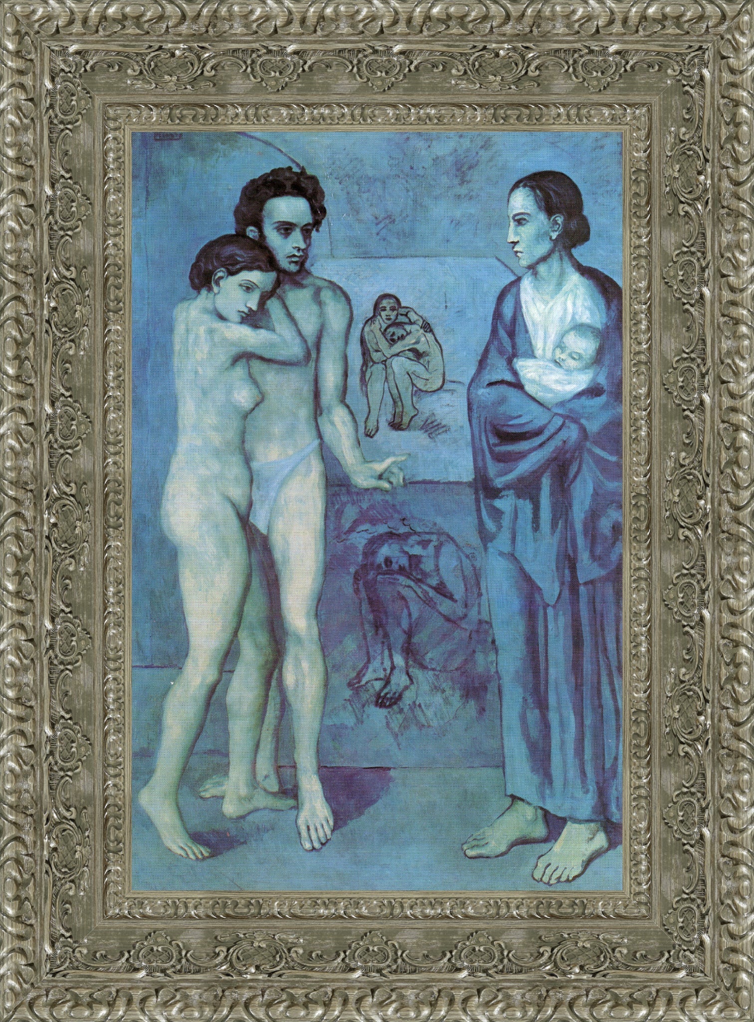 La Vie – Medium – Silver Frame by Picasso