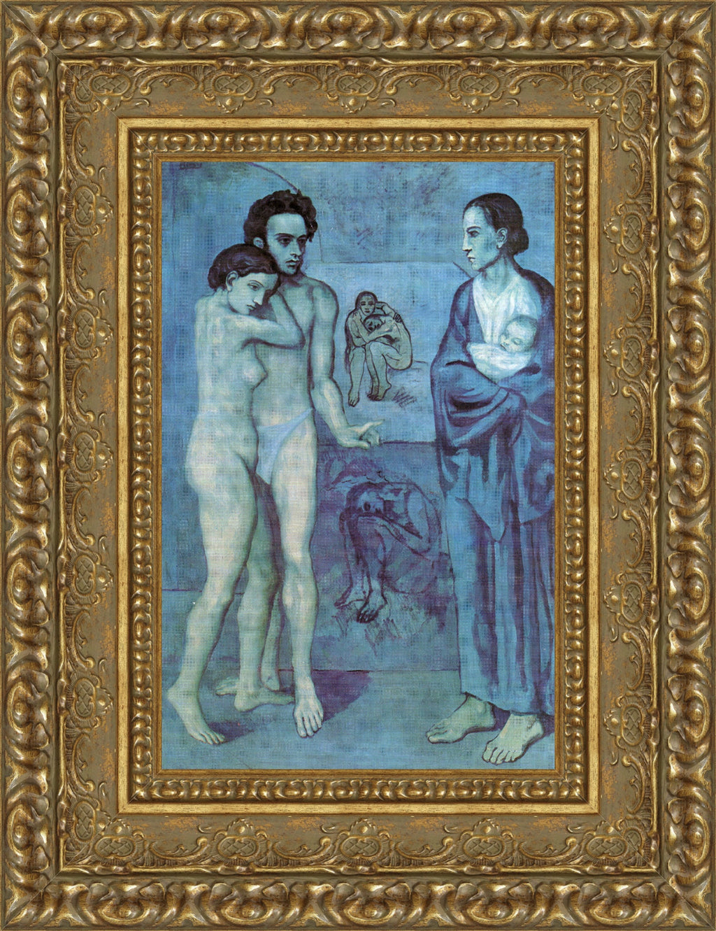 La Vie – Small – Gold Frame by Picasso