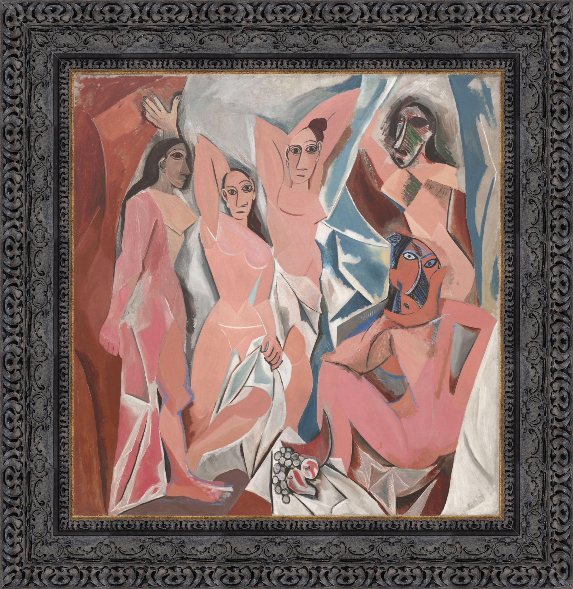 Les Demoiselles d'Avignon – Large – Dark Bronze Frame by Picasso