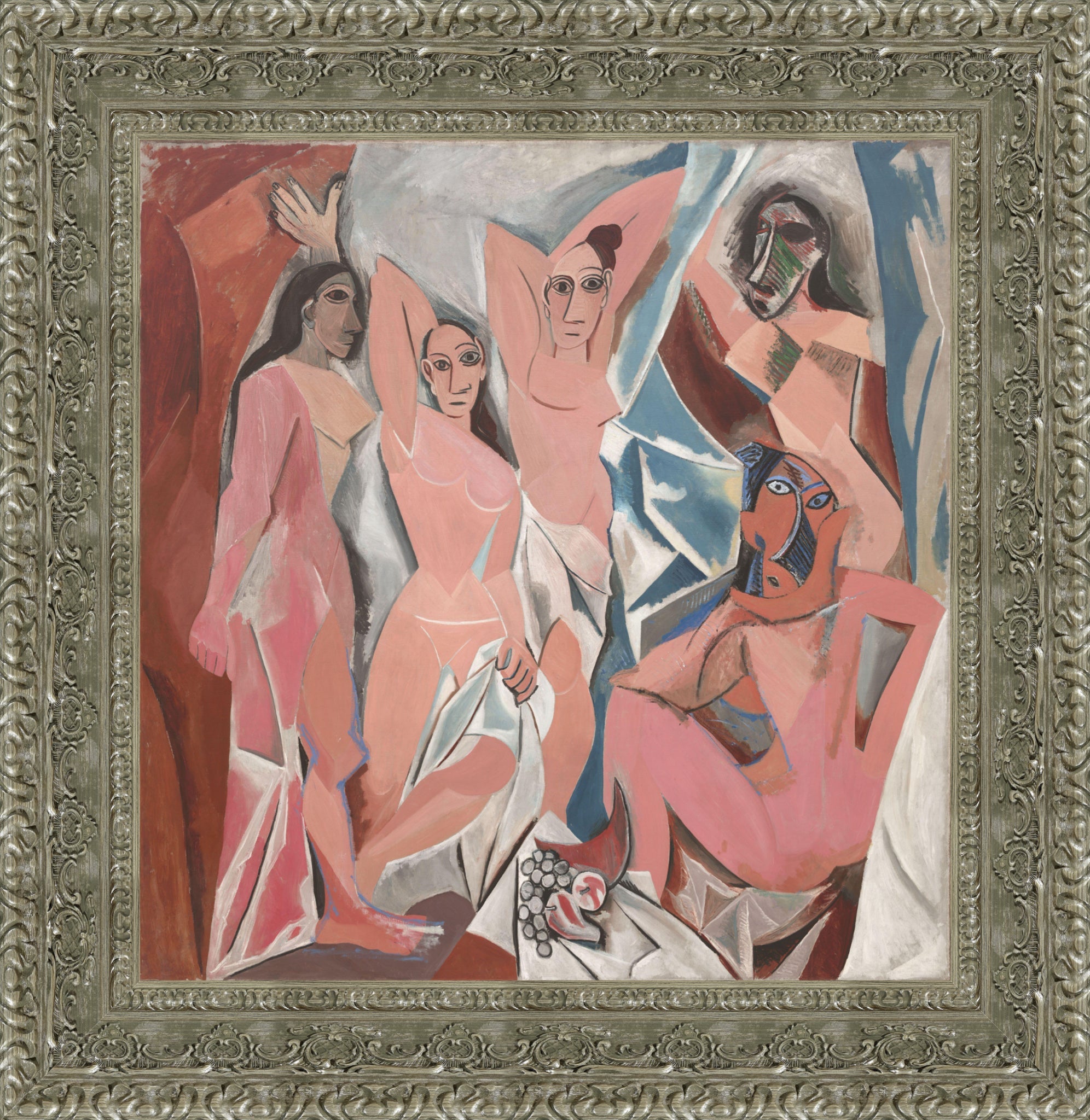 Les Demoiselles d'Avignon – Large – Silver Frame by Picasso