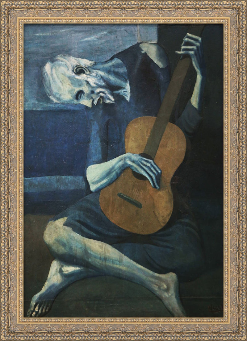 The Old Guitarist – Pablo Picasso, 1903–1904