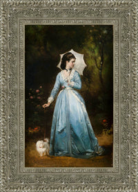 Silver frame