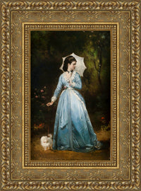 Gold frame