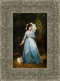 Silver frame