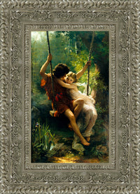 Silver frame
