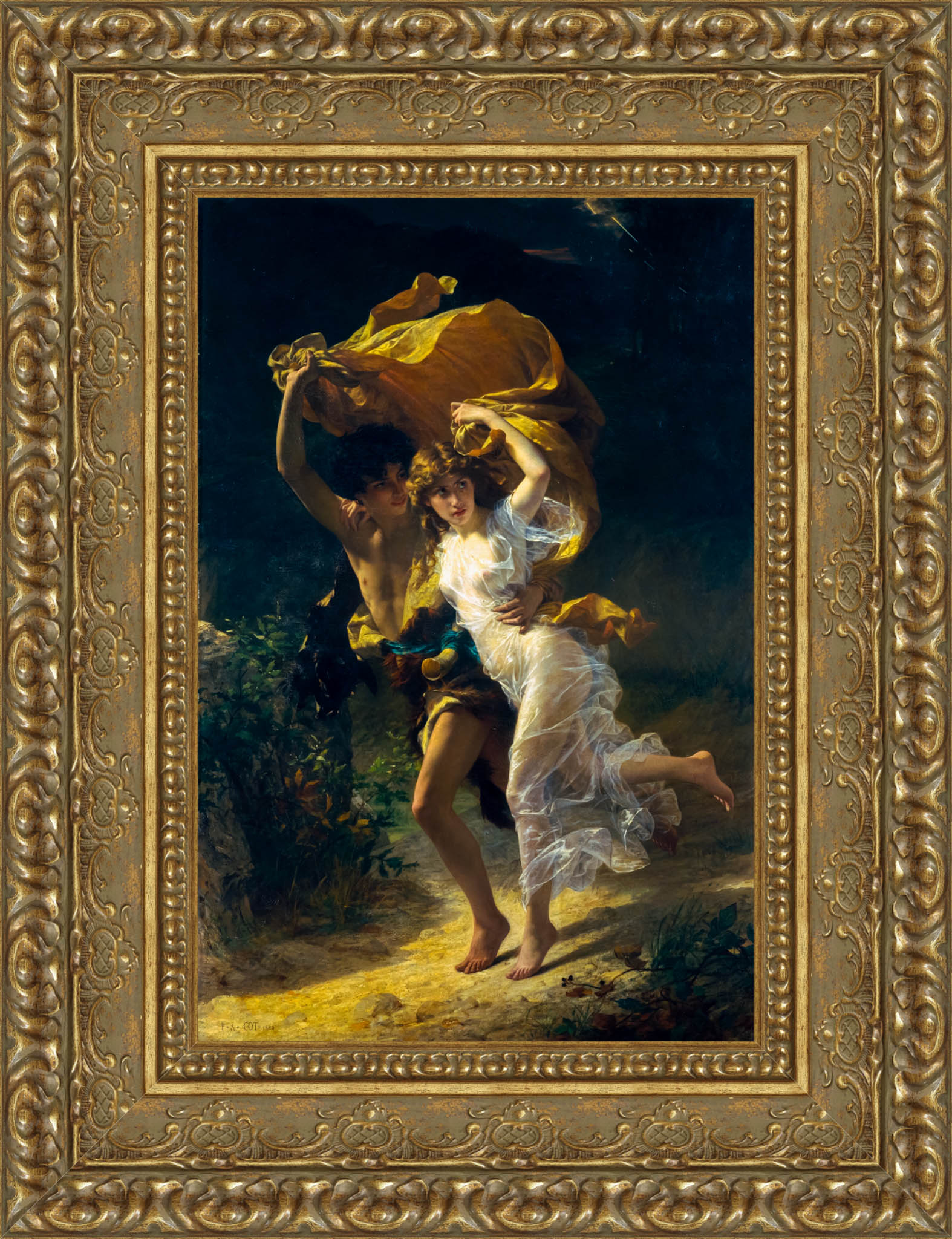 The Storm – Pierre Auguste Cot, 1880
