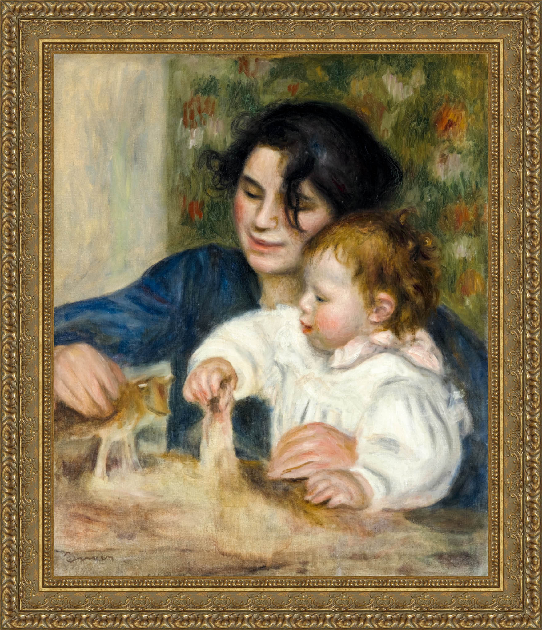 Gabrielle And Jean – Pierre Auguste Renoir, 1895 - 1896 - Canvas Classics