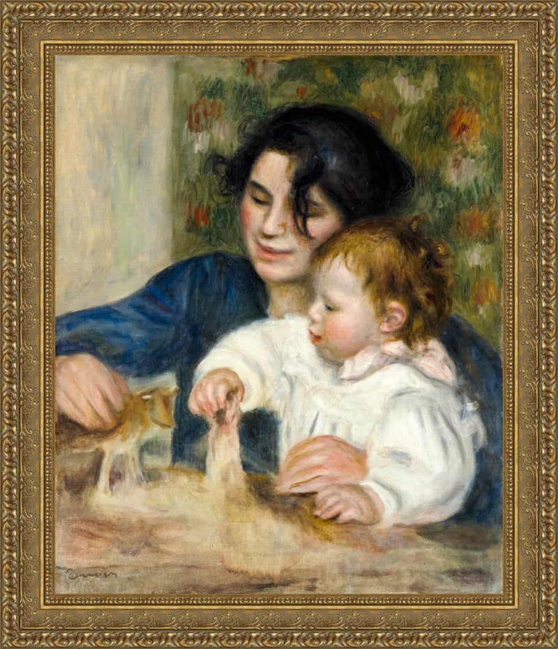 Gabrielle And Jean – Pierre-Auguste Renoir, 1895-1896