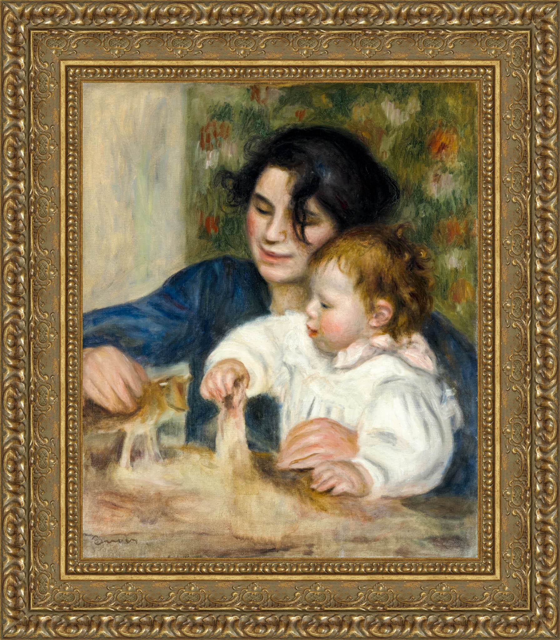 Gabrielle And Jean – Pierre Auguste Renoir, 1895 - 1896 - Canvas Classics
