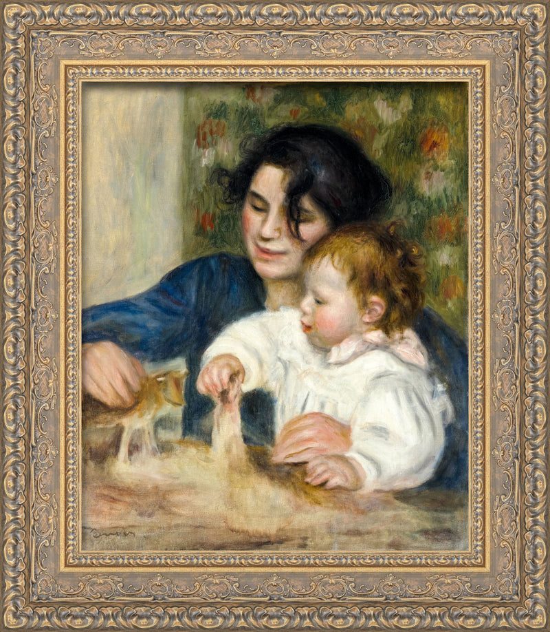 Gabrielle And Jean – Pierre-Auguste Renoir, 1895-1896