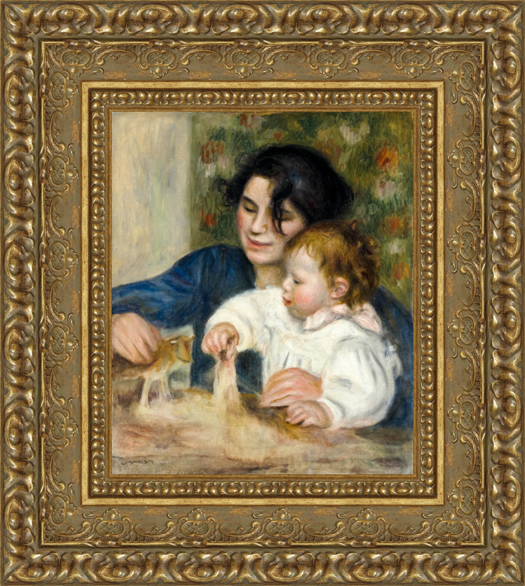 Gabrielle And Jean – Pierre Auguste Renoir, 1895 - 1896 - Canvas Classics