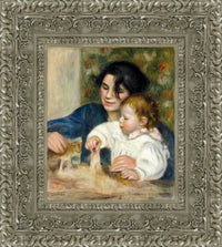 Silver frame