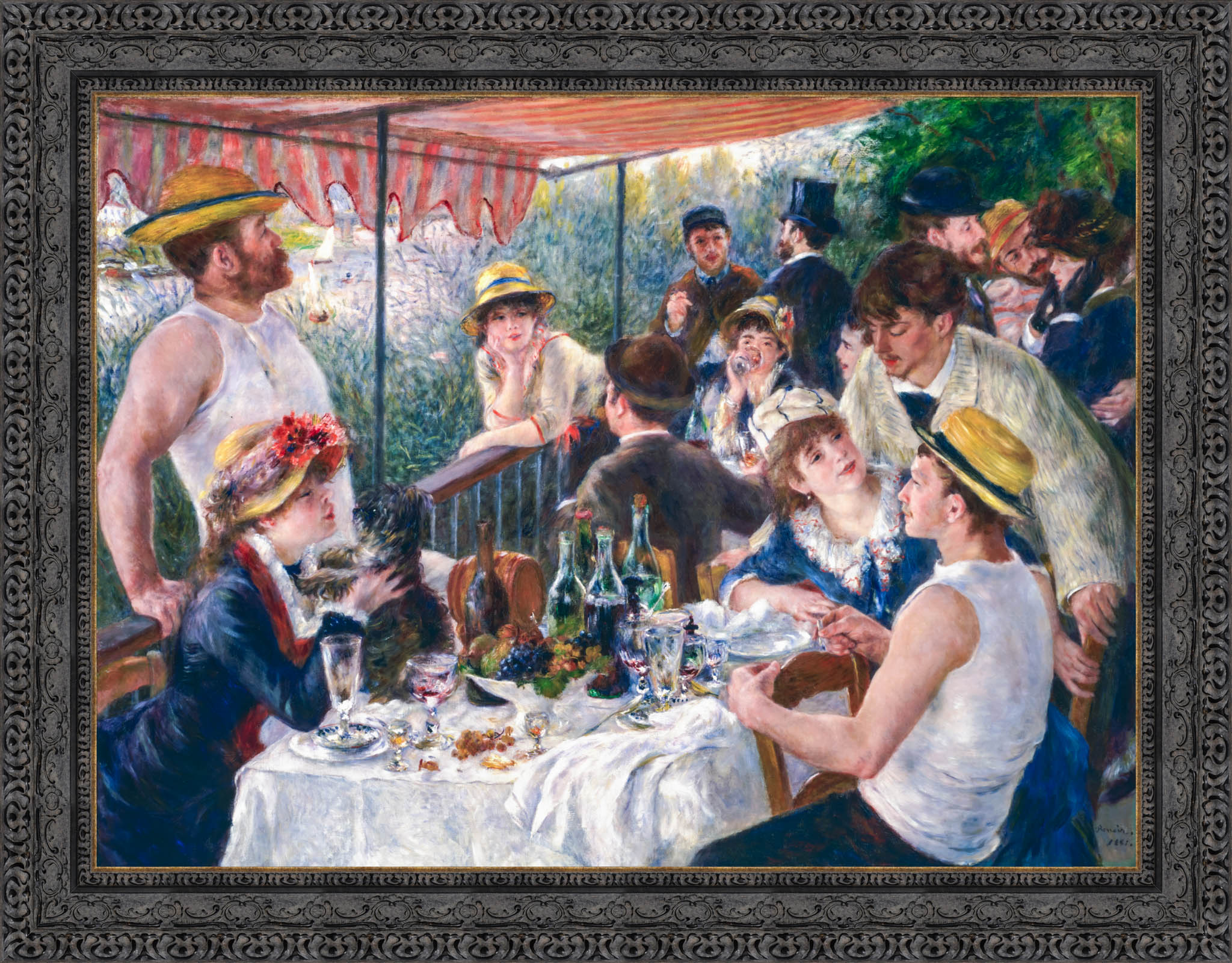 Luncheon of the Boating Party – Pierre - Auguste Renoir, 1881 - Canvas Classics