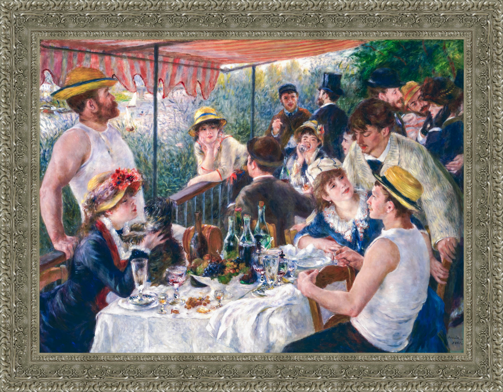 Luncheon of the Boating Party – Pierre - Auguste Renoir, 1881 - Canvas Classics