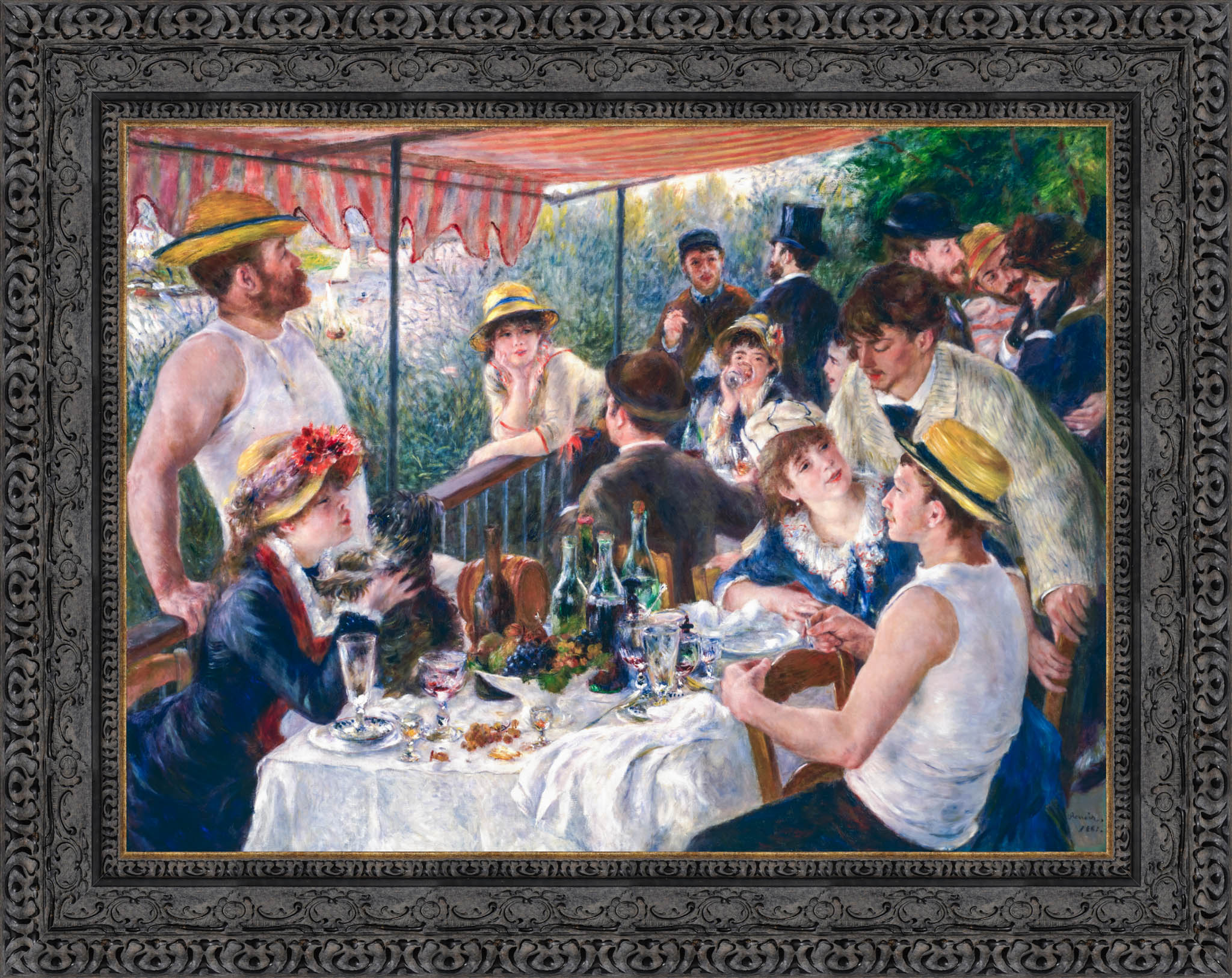 Luncheon of the Boating Party – Pierre - Auguste Renoir, 1881 - Canvas Classics