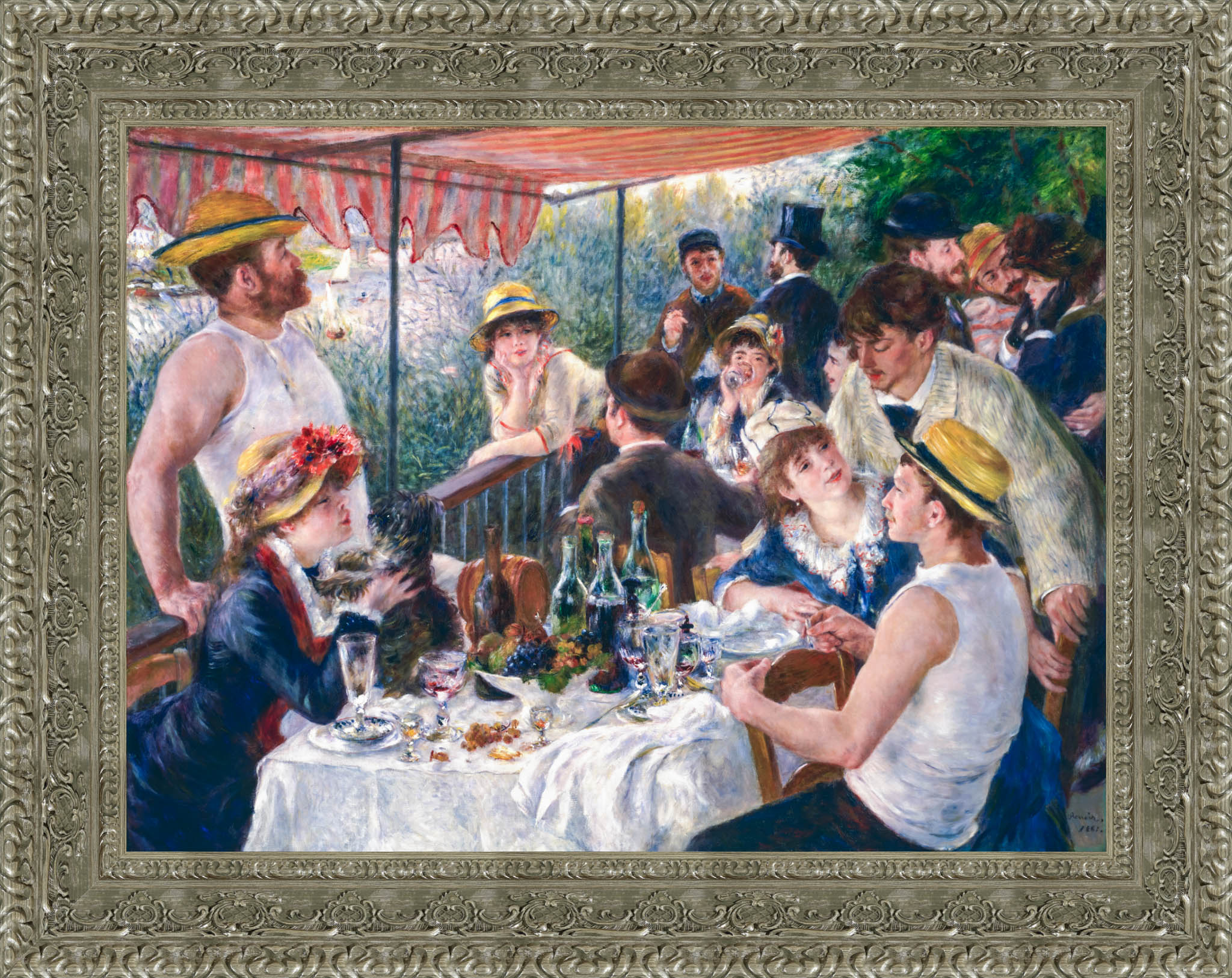 Luncheon of the Boating Party – Pierre - Auguste Renoir, 1881 - Canvas Classics