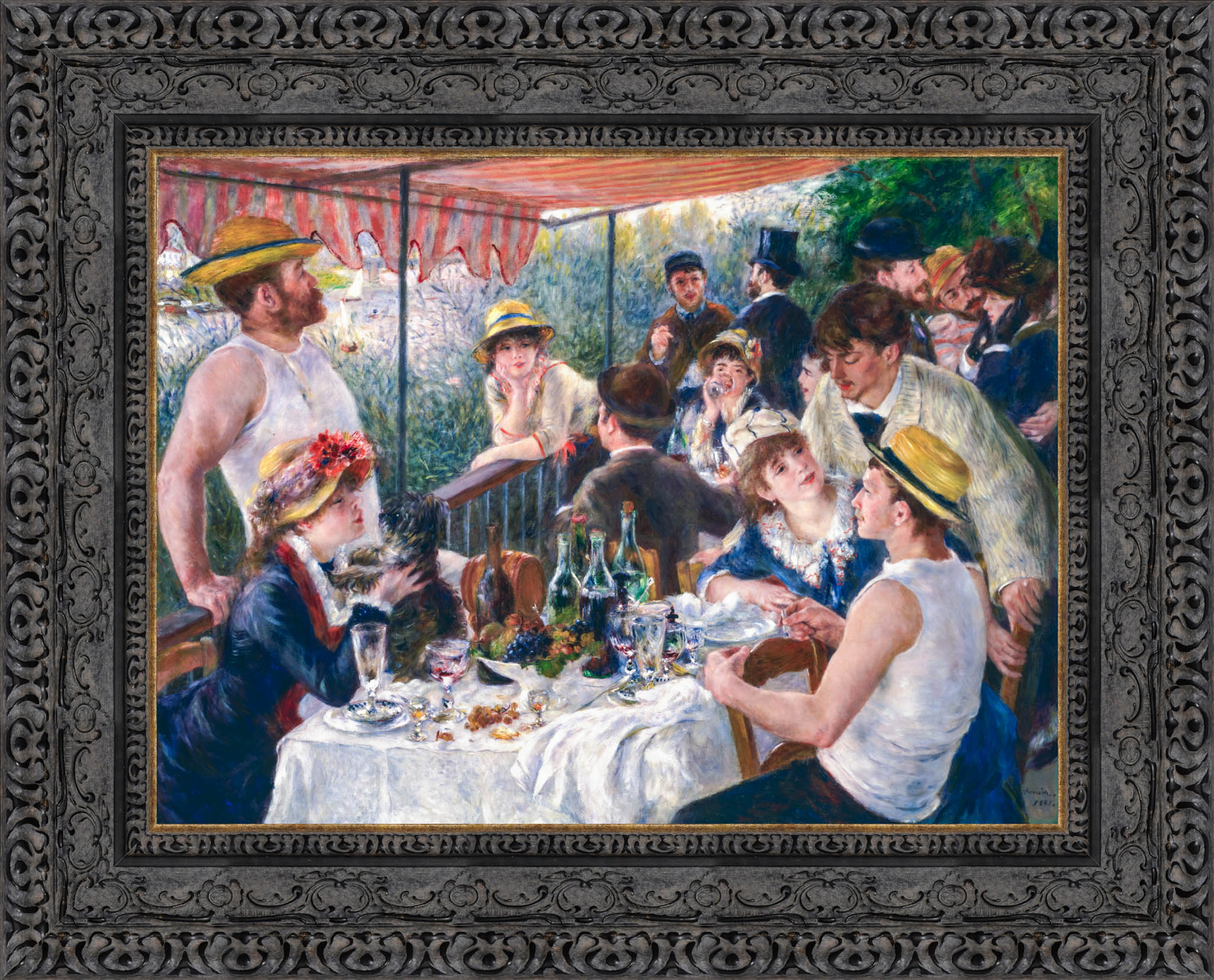 Luncheon of the Boating Party – Pierre - Auguste Renoir, 1881 - Canvas Classics