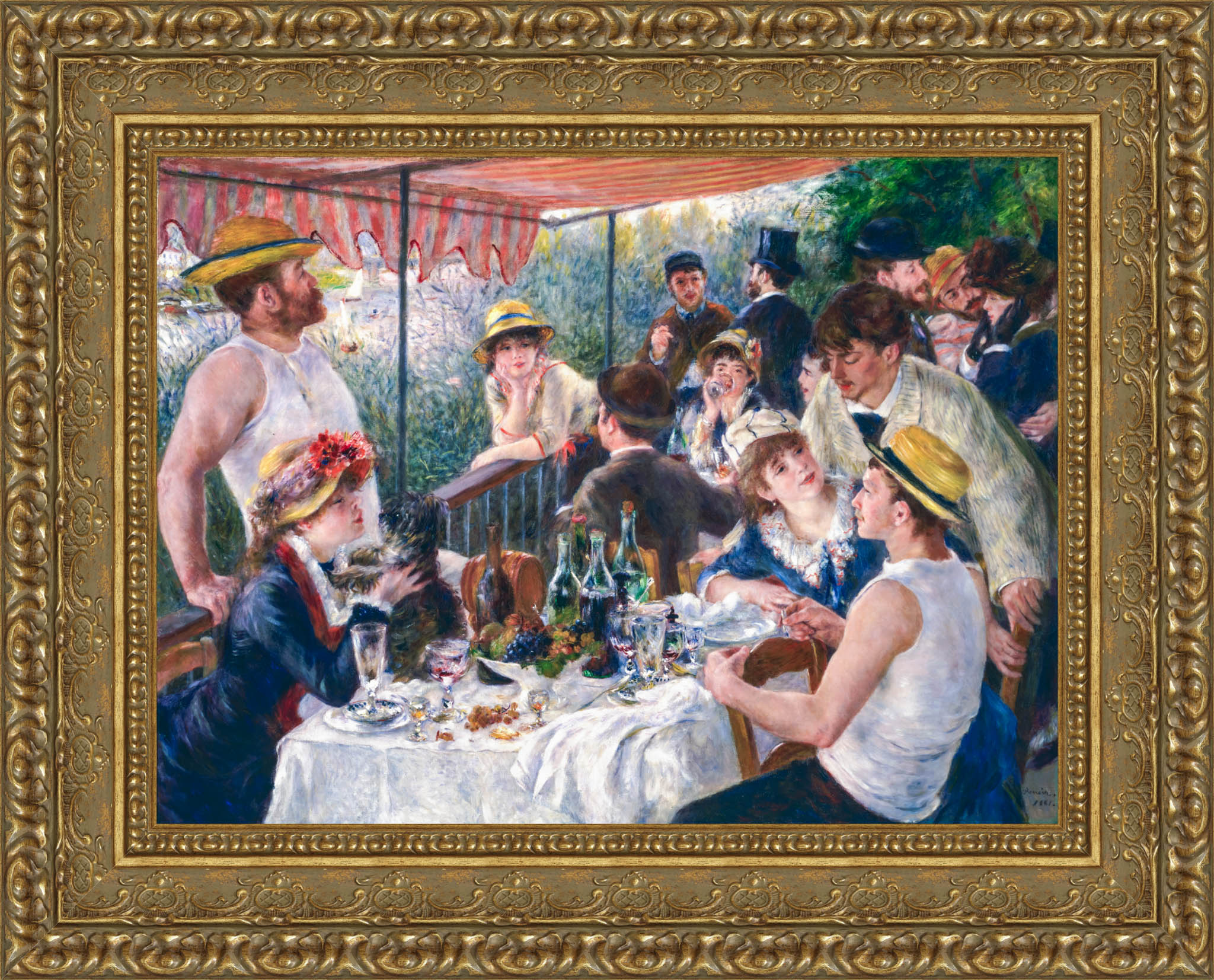 Luncheon of the Boating Party – Pierre - Auguste Renoir, 1881 - Canvas Classics