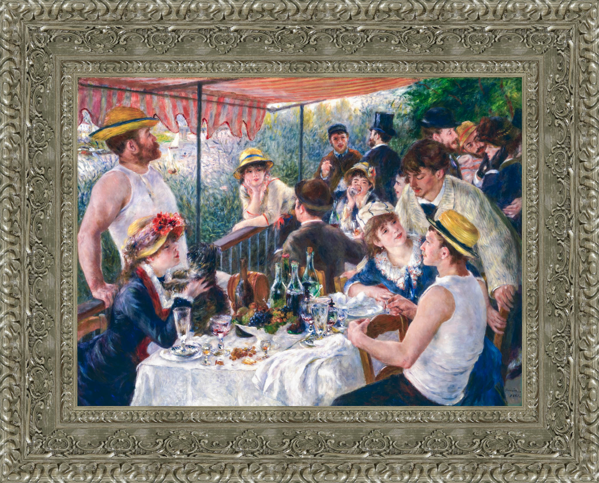 Luncheon of the Boating Party – Pierre - Auguste Renoir, 1881 - Canvas Classics