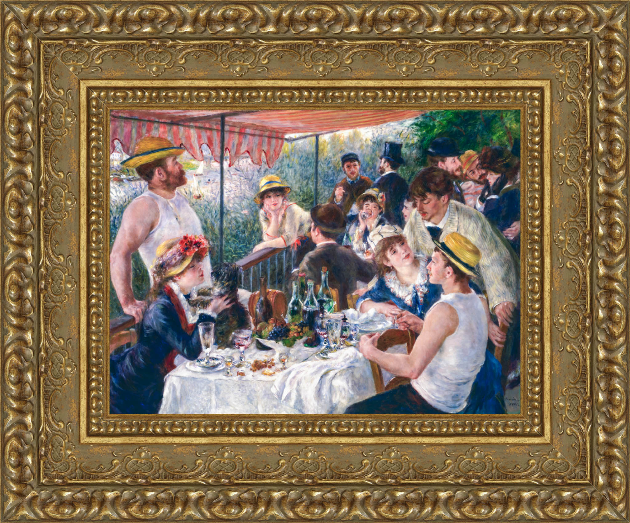 Luncheon of the Boating Party – Pierre - Auguste Renoir, 1881 - Canvas Classics