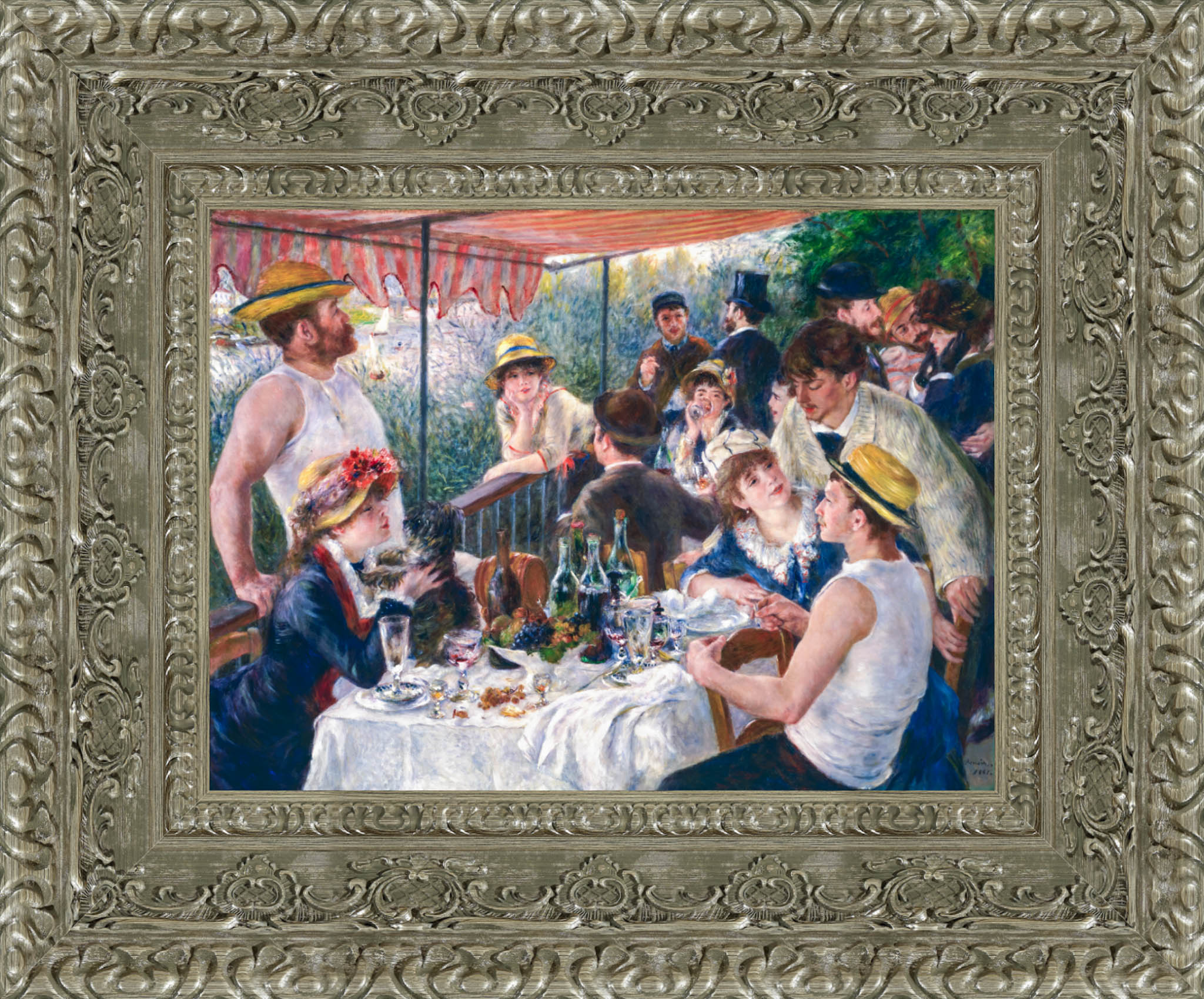 Luncheon of the Boating Party – Pierre - Auguste Renoir, 1881 - Canvas Classics