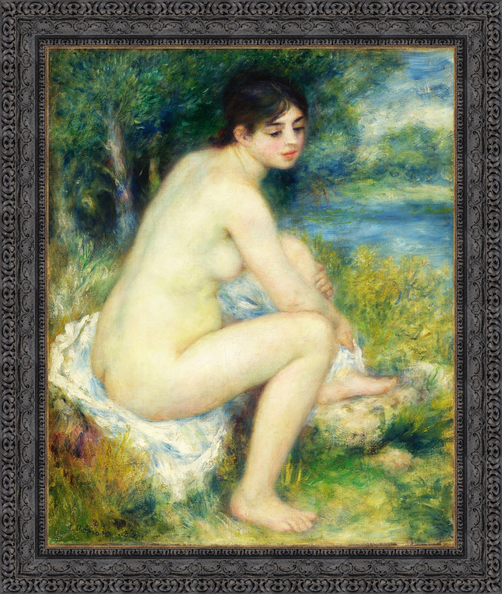 Nude Woman In A Landscape