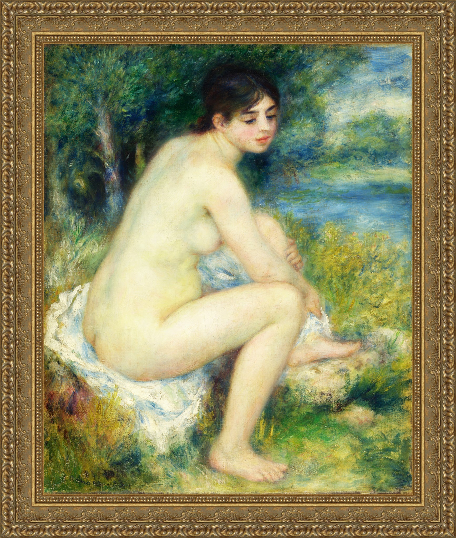 Nude Woman In A Landscape